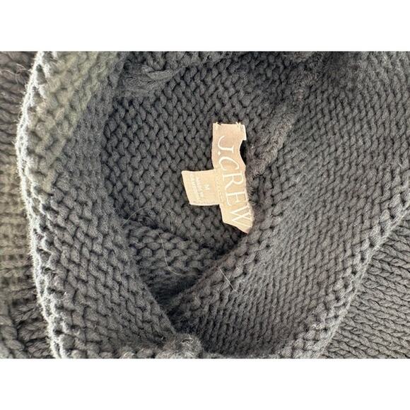 J. Crew Mock Neck Knit Vest in Black – Size Medium - Picture 6 of 7